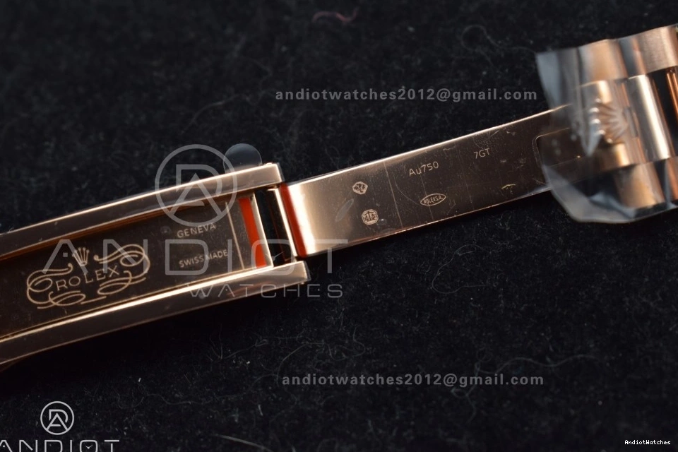 904L Bracelet (Gain President 711 Dial Best RG Weight) 40 Steel QF Edition Ombre DayDate V4 Soft Slate on A2836 0421